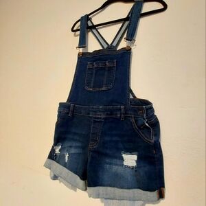 Wax Jean, Size Large, Overall Shorts